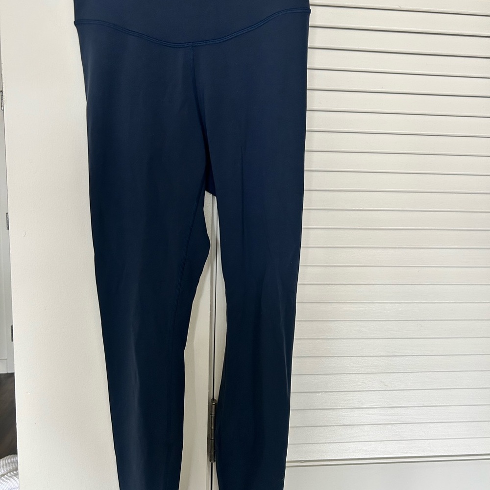 Lululemon Dark Blue Leggings minimal wear